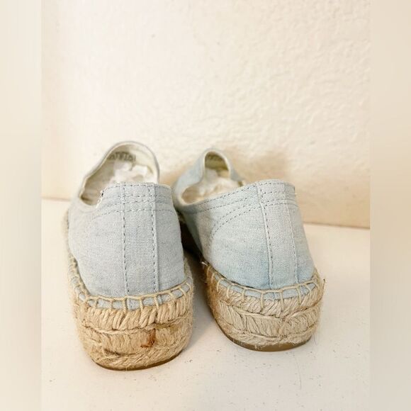 SOLUDOS platform espadrille flats embroidered lemons Size 9.5 - Picture 11 of 15